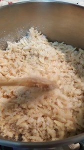 Croccante di mandorle. Almonds and sugar